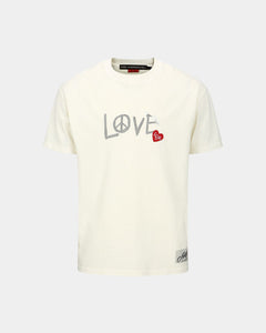 기타 UNISEX LOVE T-SHIRT atb1252u(ECRU)