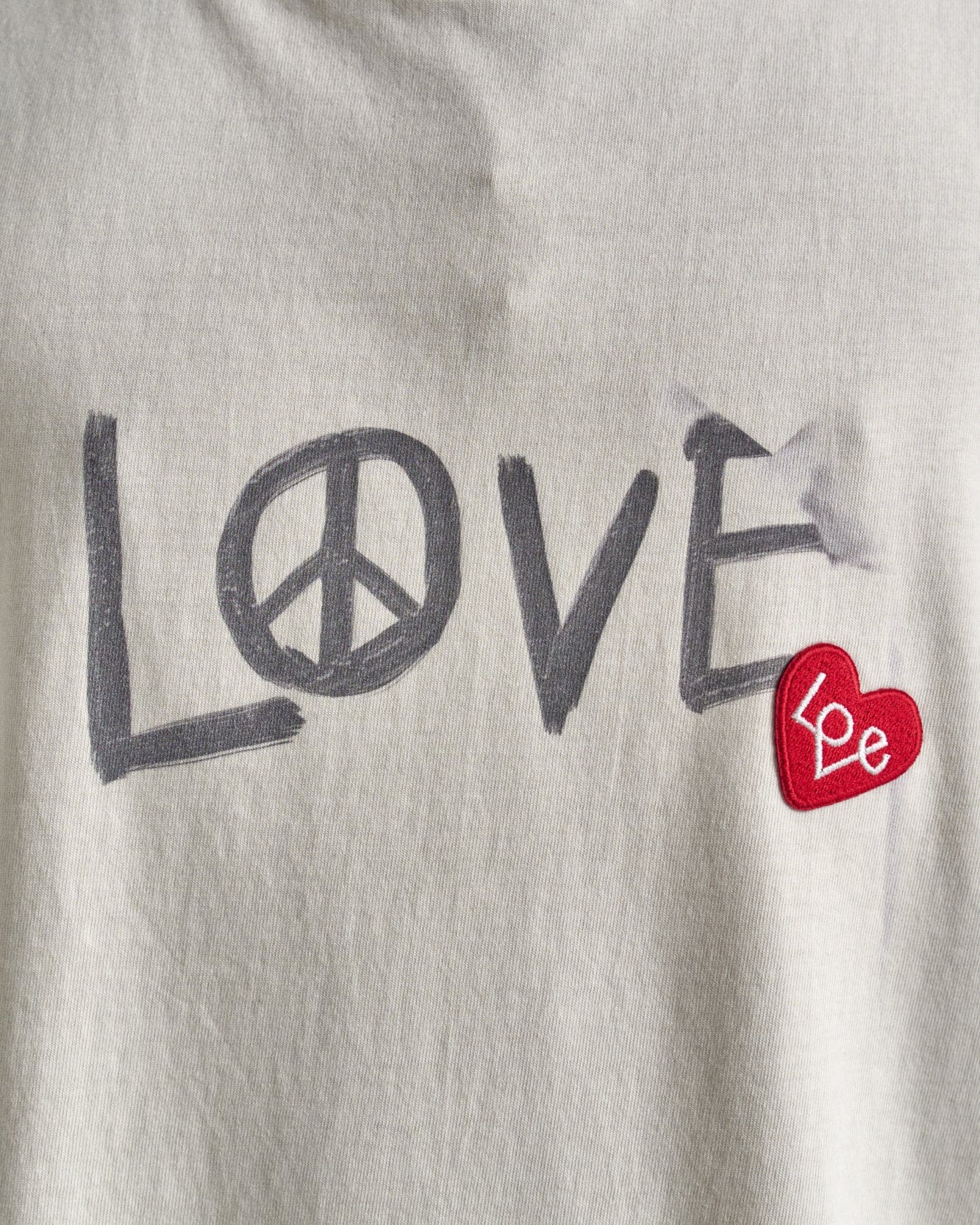 기타 UNISEX LOVE T-SHIRT atb1252u(ECRU)