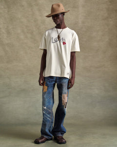 기타 UNISEX LOVE T-SHIRT atb1252u(ECRU)