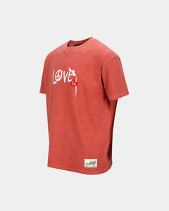 기타 UNISEX LOVE T-SHIRT atb1252u(RED)