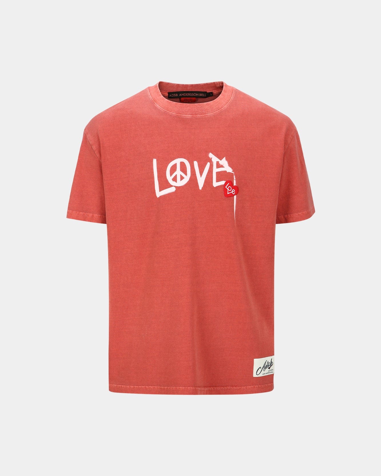 기타 UNISEX LOVE T-SHIRT atb1252u(RED)