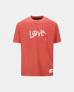기타 UNISEX LOVE T-SHIRT atb1252u(RED)