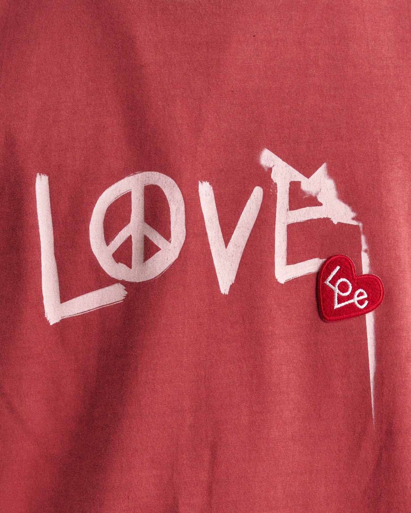 기타 UNISEX LOVE T-SHIRT atb1252u(RED)
