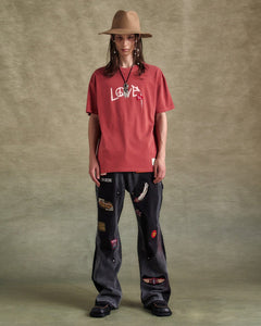 기타 UNISEX LOVE T-SHIRT atb1252u(RED)