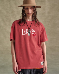 기타 UNISEX LOVE T-SHIRT atb1252u(RED)