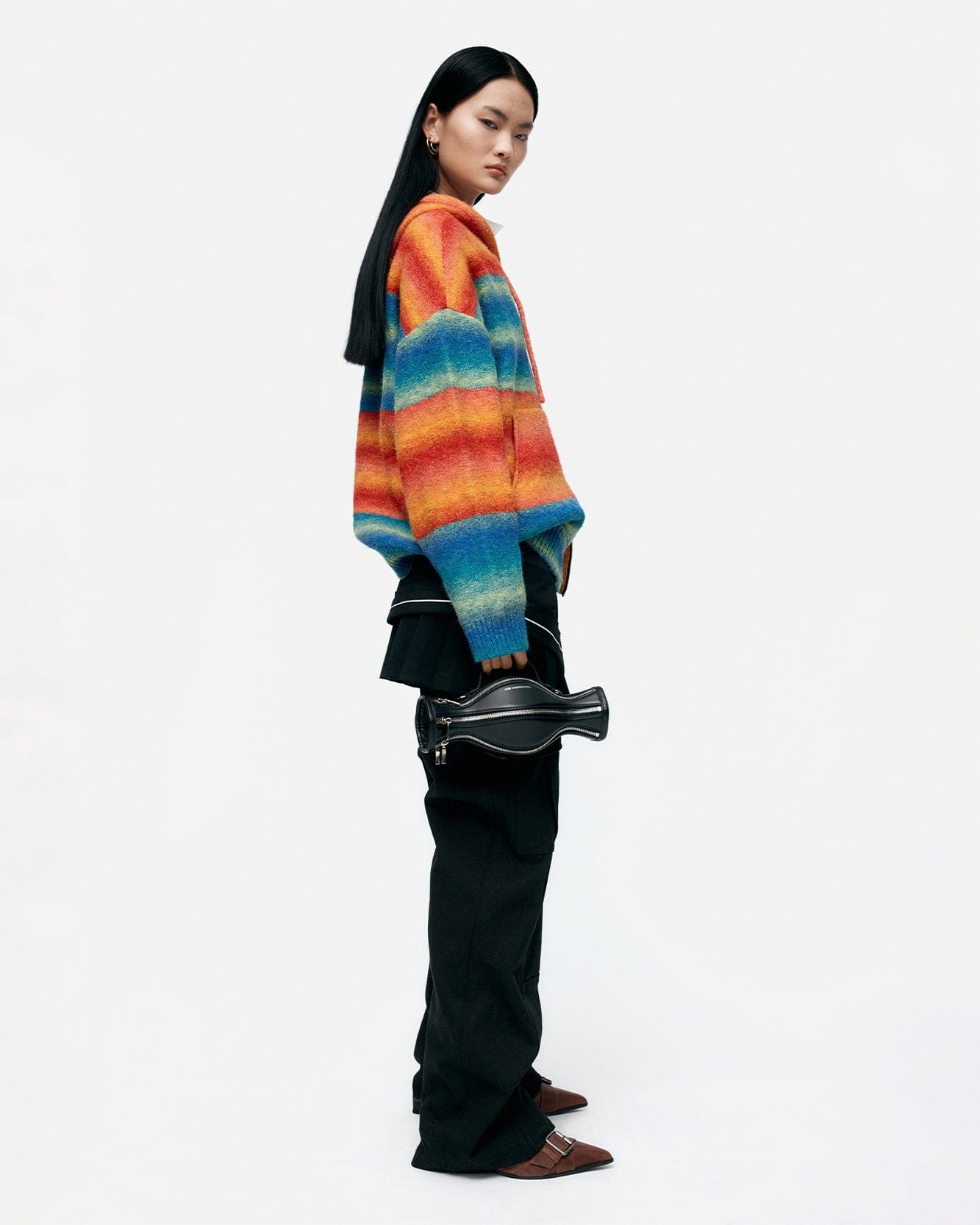 기타 UNISEX MULTI GRADIENT HOODIE atb1390u(MULTI)