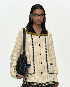 トップス [ANDERSSON BELL]LAYERED CARDIGAN LAYERED CARDIGAN atb1433m(BLACK) – Andersson Bell