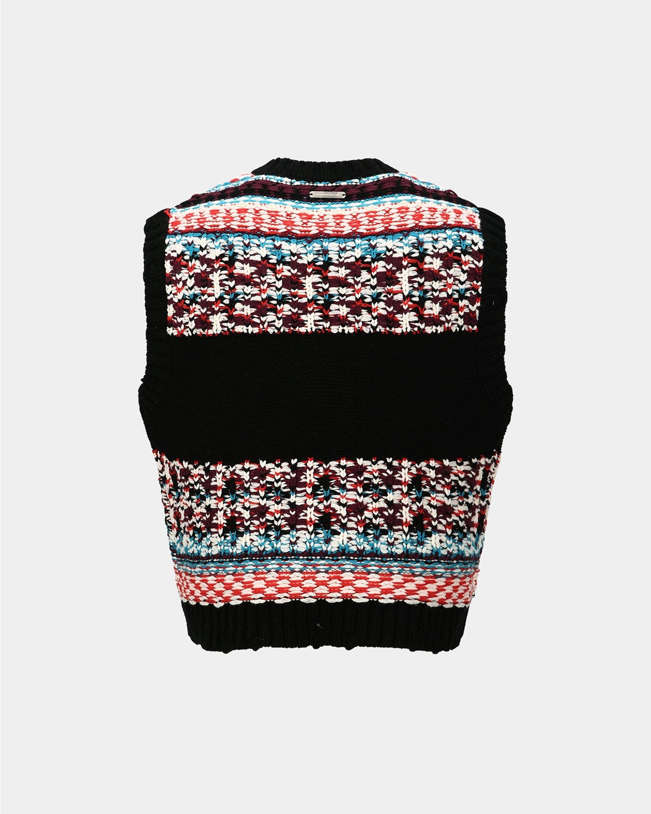 기타 UNISEX NORDIC CREWNECK VEST atb1336u(BLACK)