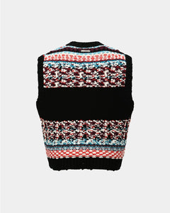 기타 UNISEX NORDIC CREWNECK VEST atb1336u(BLACK)