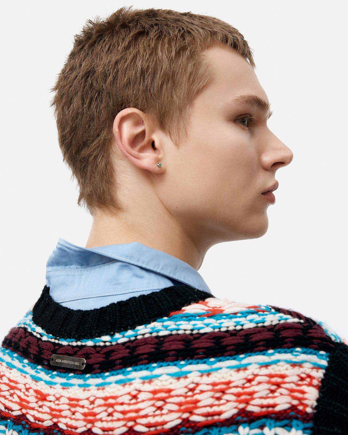 기타 UNISEX NORDIC CREWNECK VEST atb1336u(BLACK)