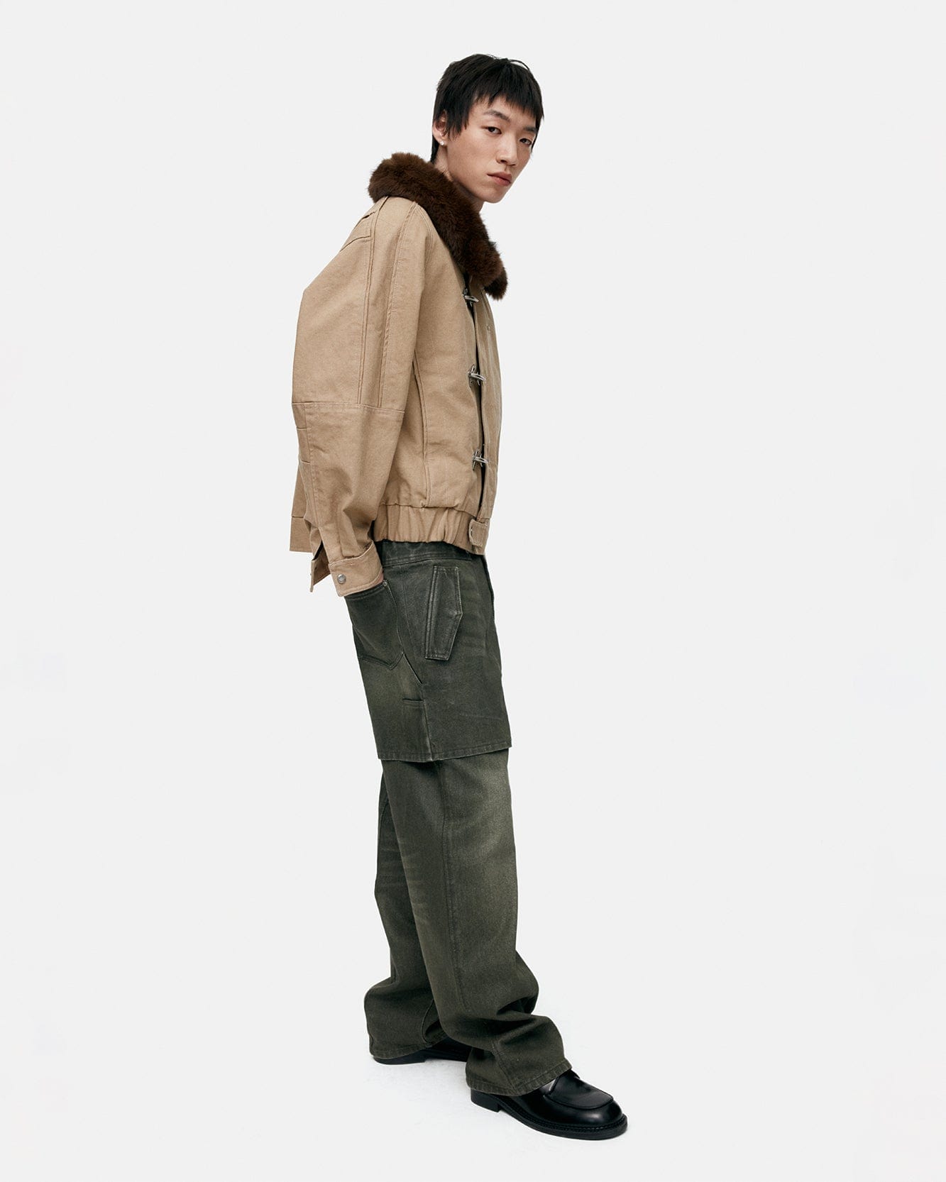 기타 UNISEX ORTEGA WASHED COTTON JACKET awa712u(BEIGE)