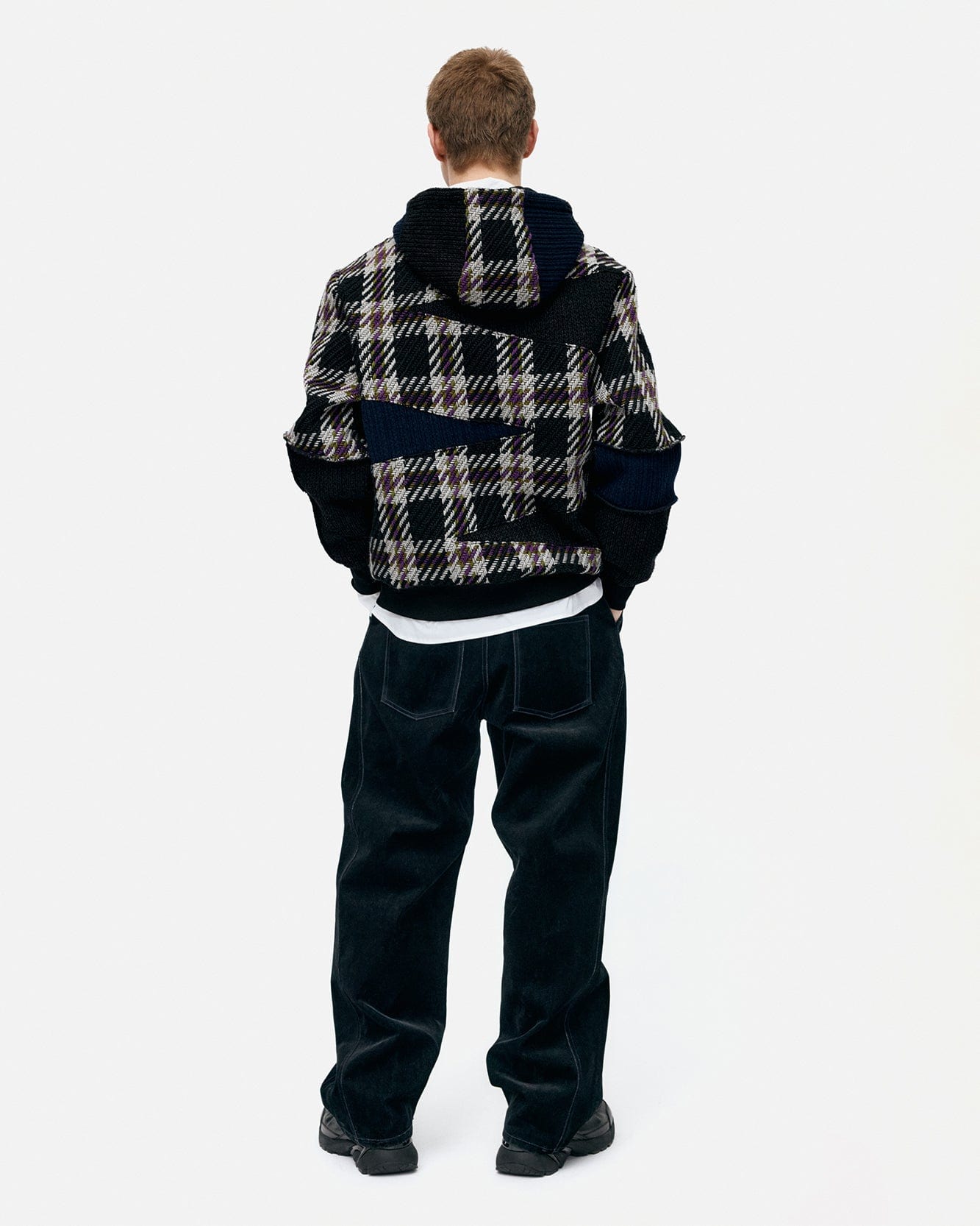 기타 UNISEX PATCHWORK HOOD ZIP-UP atb1343u(MULTI)