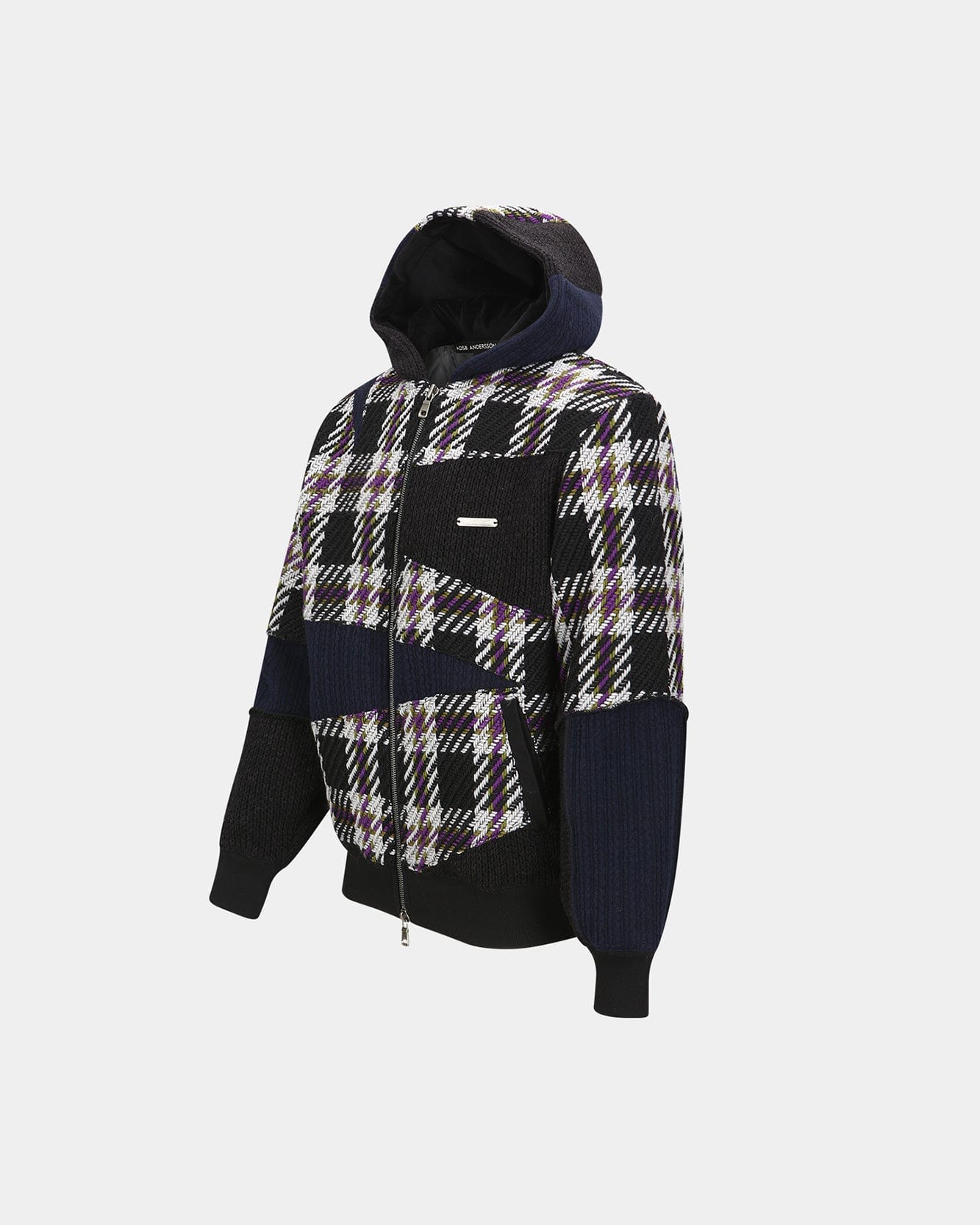 기타 UNISEX PATCHWORK HOOD ZIP-UP atb1343u(MULTI)