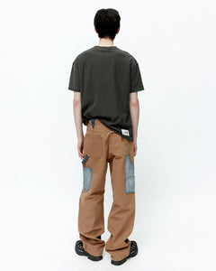 기타 UNISEX RE-MAKE CARPENTER JEANS apa810u(BROWN/BLUE)