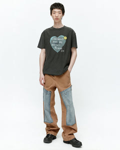 기타 UNISEX RE-MAKE CARPENTER JEANS apa810u(BROWN/BLUE)