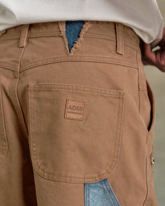 기타 UNISEX RE-MAKE CARPENTER JEANS apa810u(BROWN/BLUE)