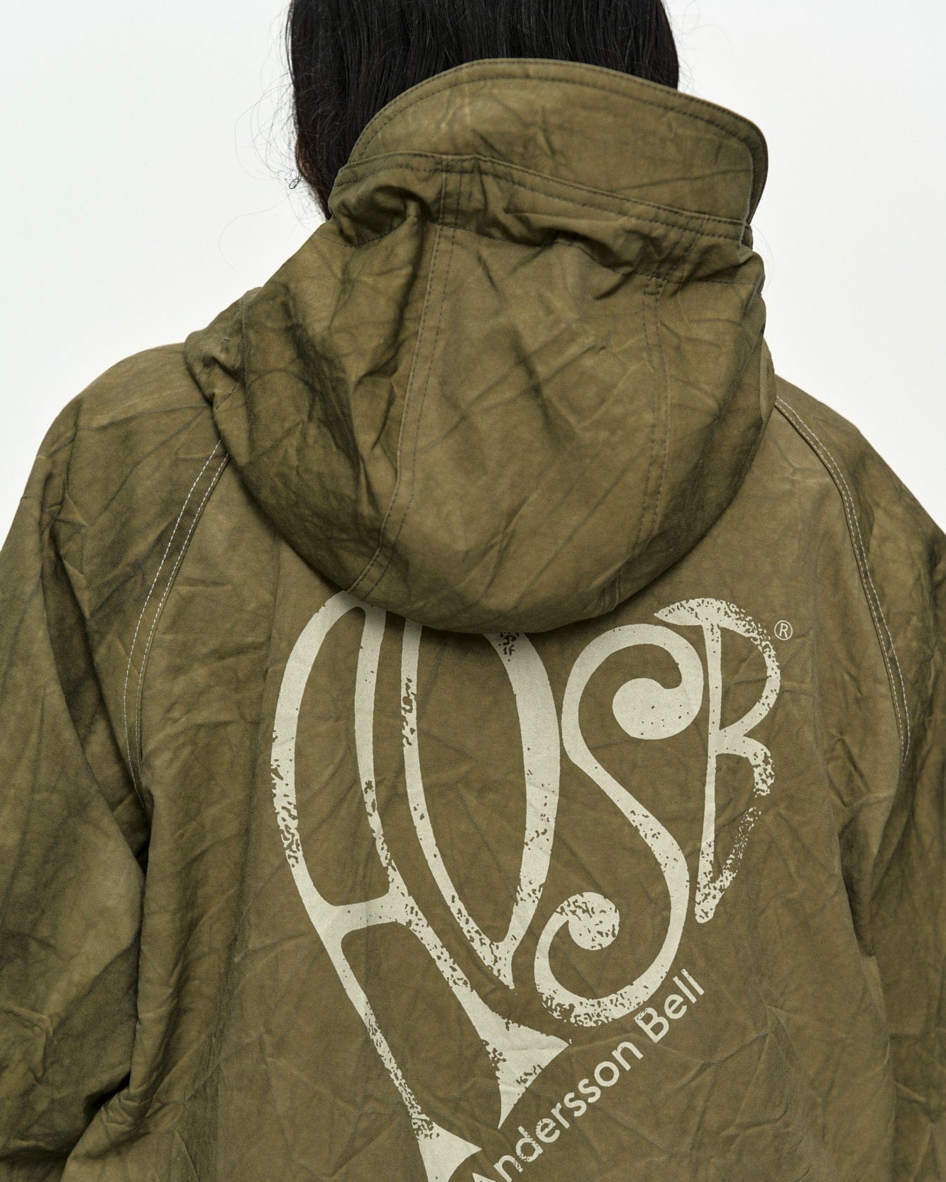 UNISEX TIE-DYED BEACH SHELL JACKET awa746u(BEIGE) – Andersson Bell