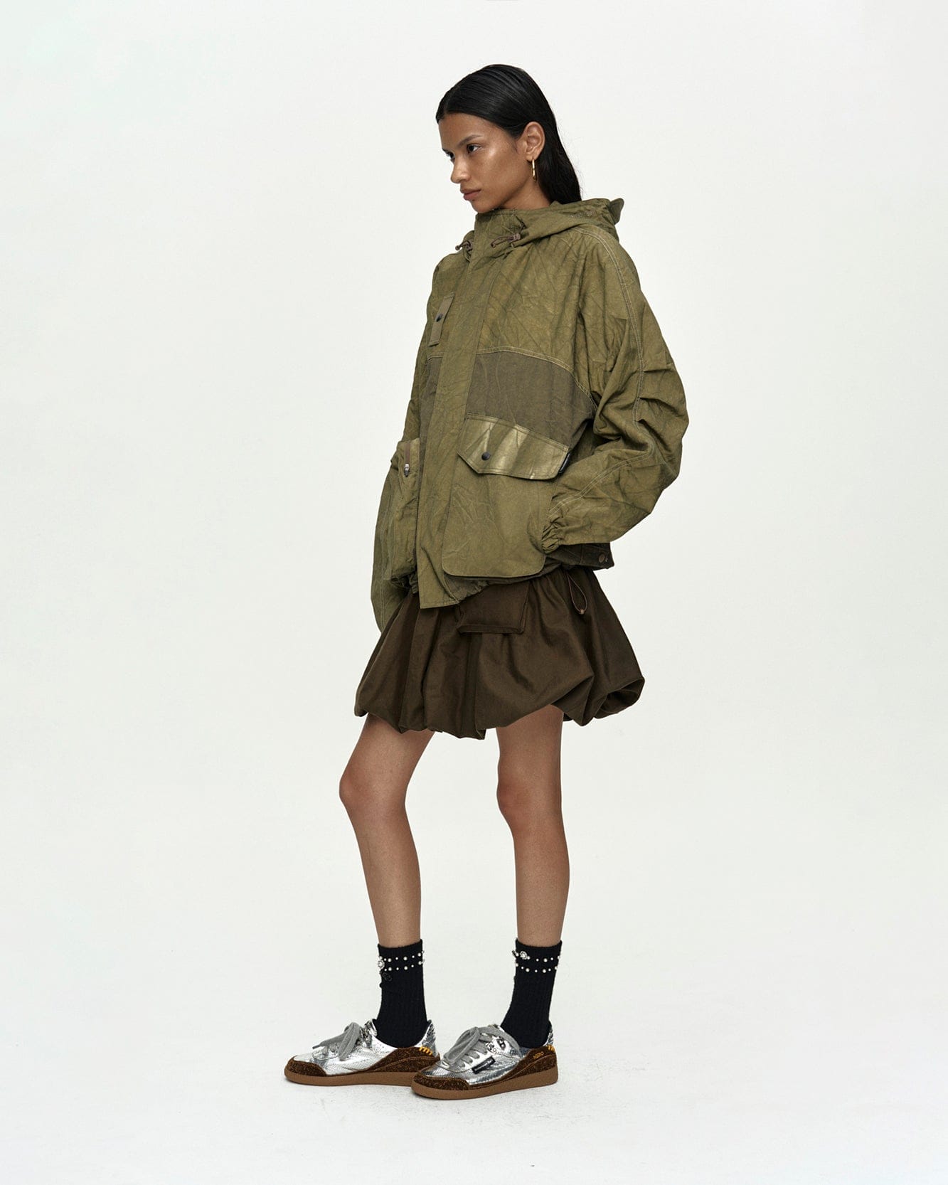 UNISEX TIE-DYED BEACH SHELL JACKET awa746u(BEIGE) – Andersson Bell