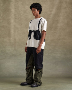 기타 UNISEX UTILITY VEST TROMPE LOEIL T-SHIRTS atb1293u(WHITE)