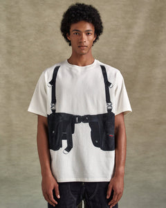 기타 UNISEX UTILITY VEST TROMPE LOEIL T-SHIRTS atb1293u(WHITE)