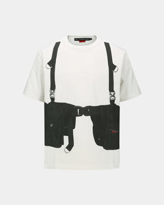 기타 UNISEX UTILITY VEST TROMPE LOEIL T-SHIRTS atb1293u(WHITE)