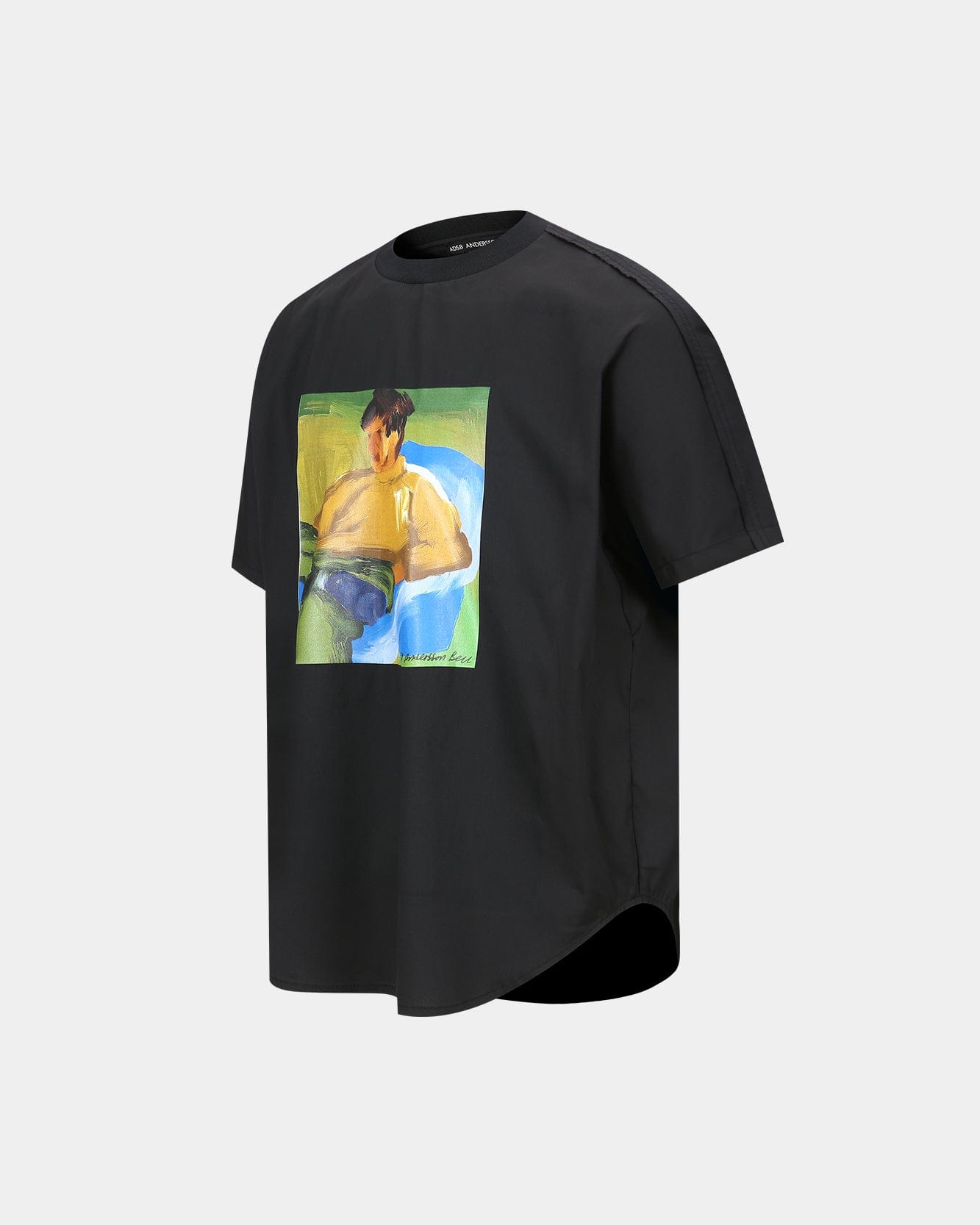 기타 UNISEX VALLUM POPLIN T-SHIRTS atb1324u(BLACK)