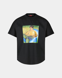 기타 UNISEX VALLUM POPLIN T-SHIRTS atb1324u(BLACK)