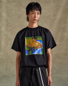 기타 UNISEX VALLUM POPLIN T-SHIRTS atb1324u(BLACK)