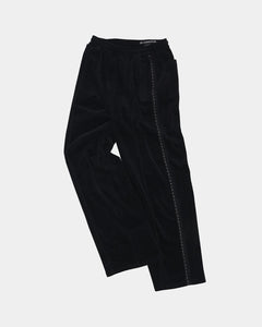 기타 UNISEX VELVET TRACK PANTS apa854u(BLACK)