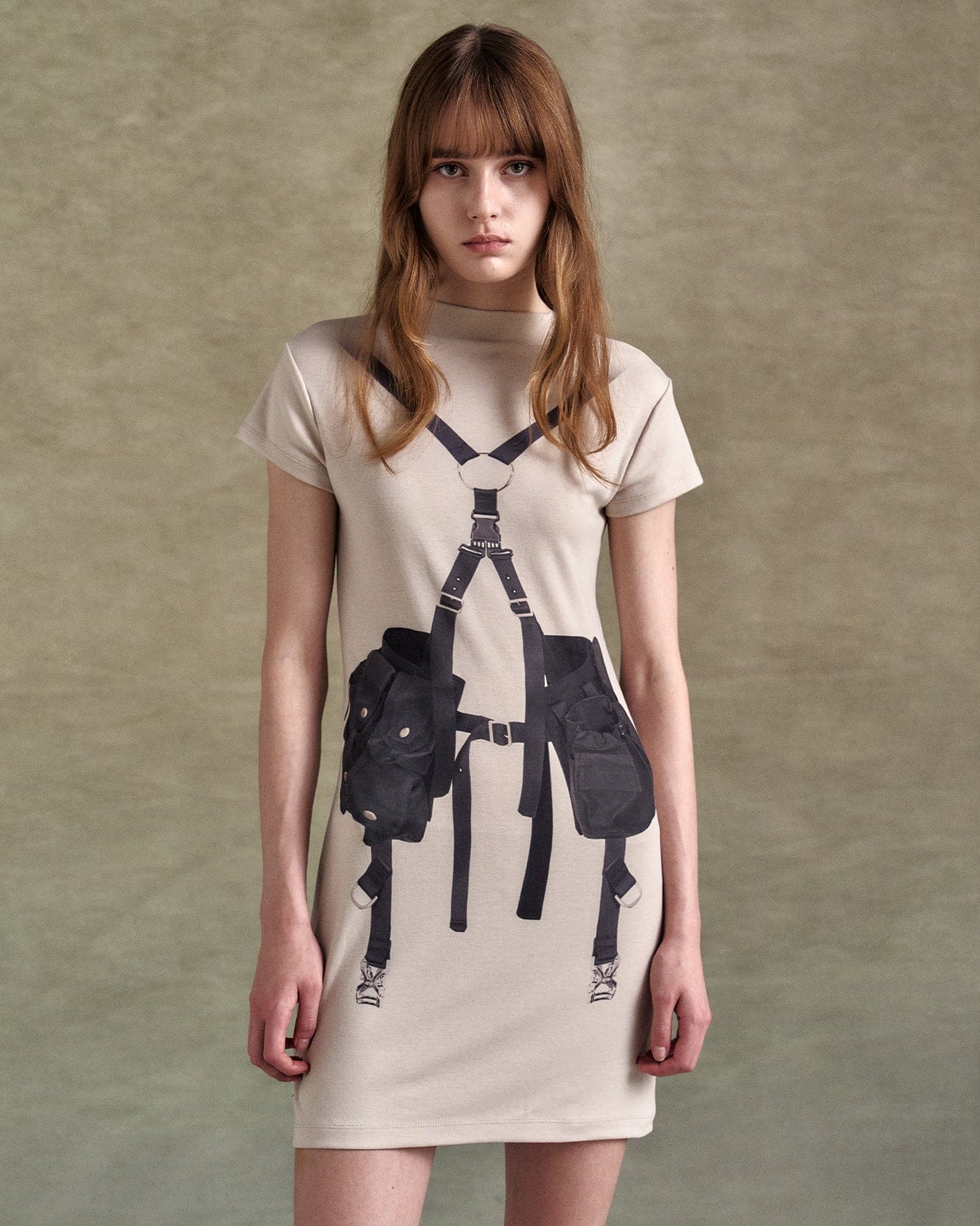 기타 UTILITY VEST TROMPE LOEIL DRESS atb1309w(BEIGE)