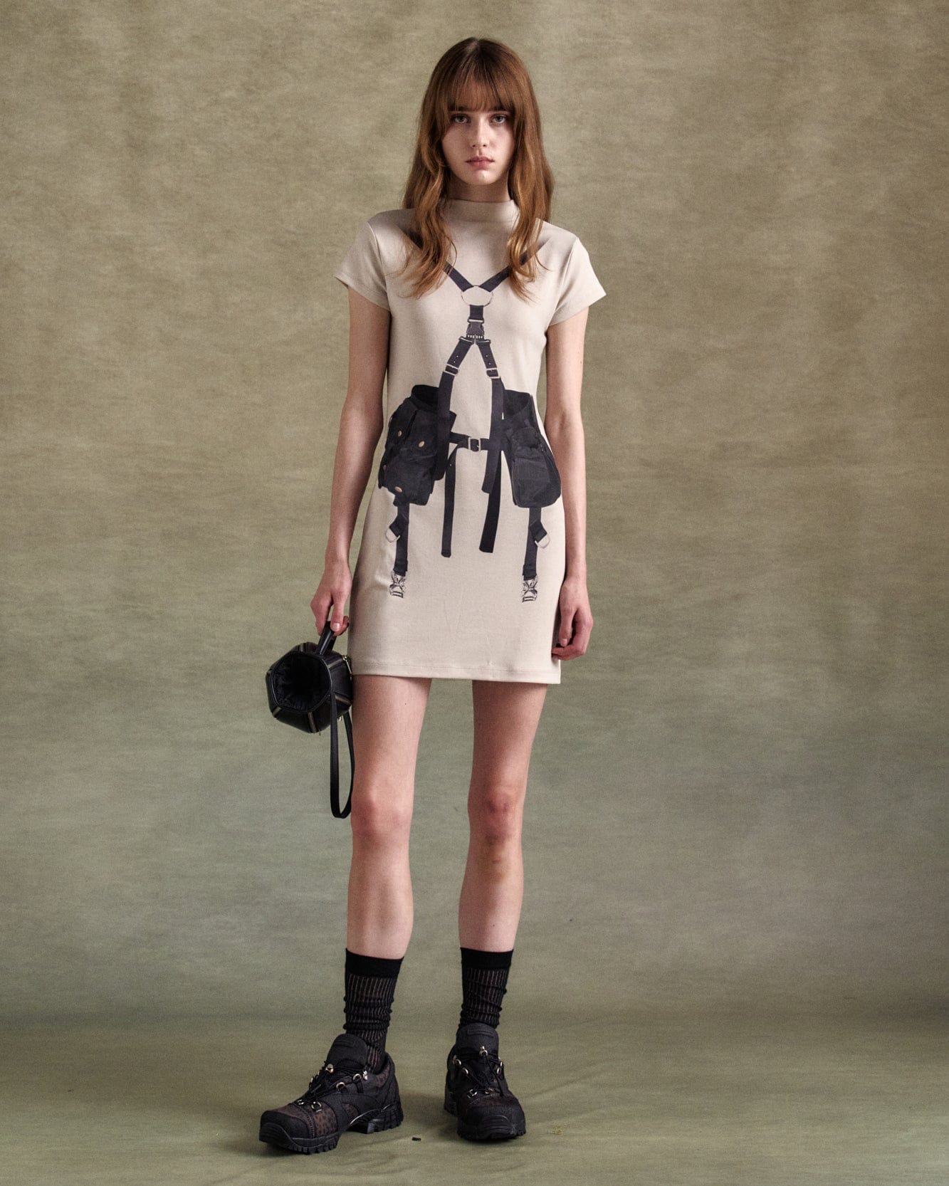 기타 UTILITY VEST TROMPE LOEIL DRESS atb1309w(BEIGE)
