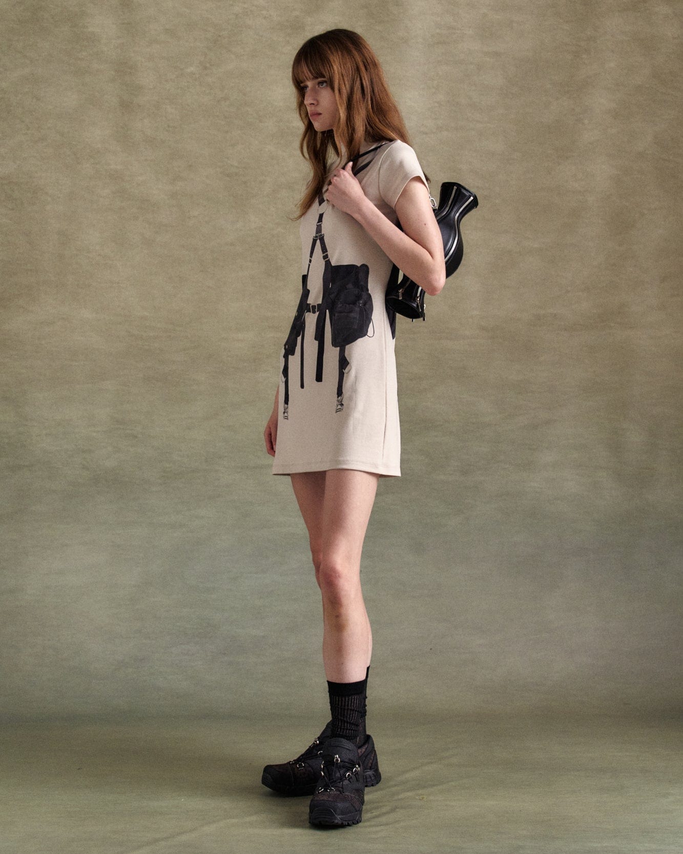 기타 UTILITY VEST TROMPE LOEIL DRESS atb1309w(BEIGE)