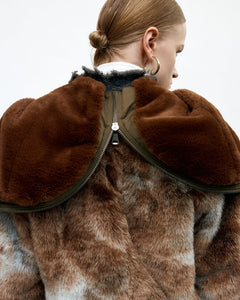 VANESSA FUR N2B JACKET awa728w(BROWN) – Andersson Bell