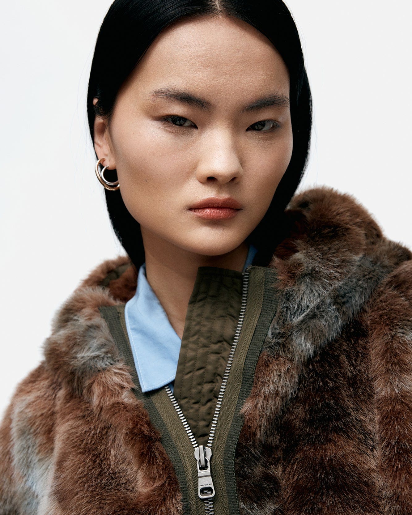 기타 VANESSA FUR N2B JACKET awa728w(BROWN)