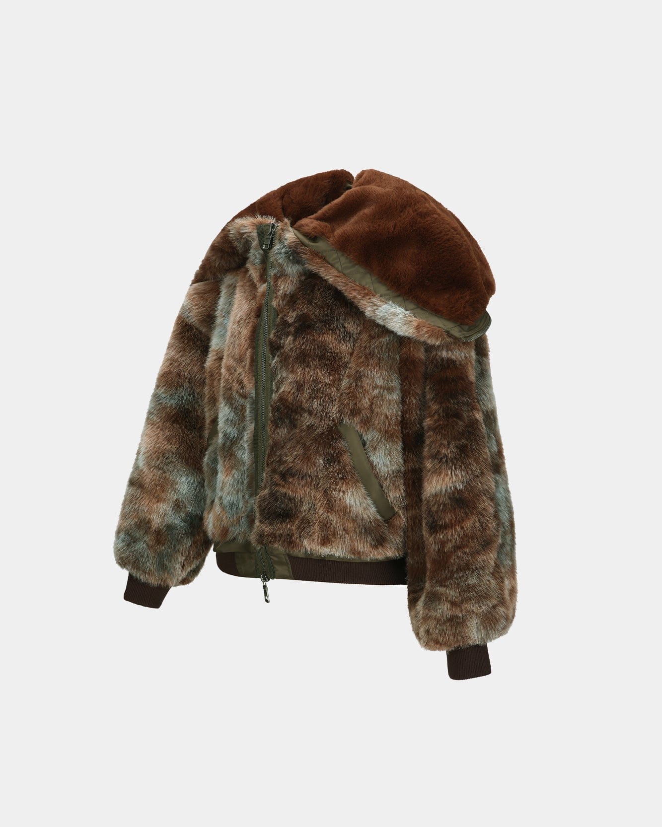 기타 VANESSA FUR N2B JACKET awa728w(BROWN)