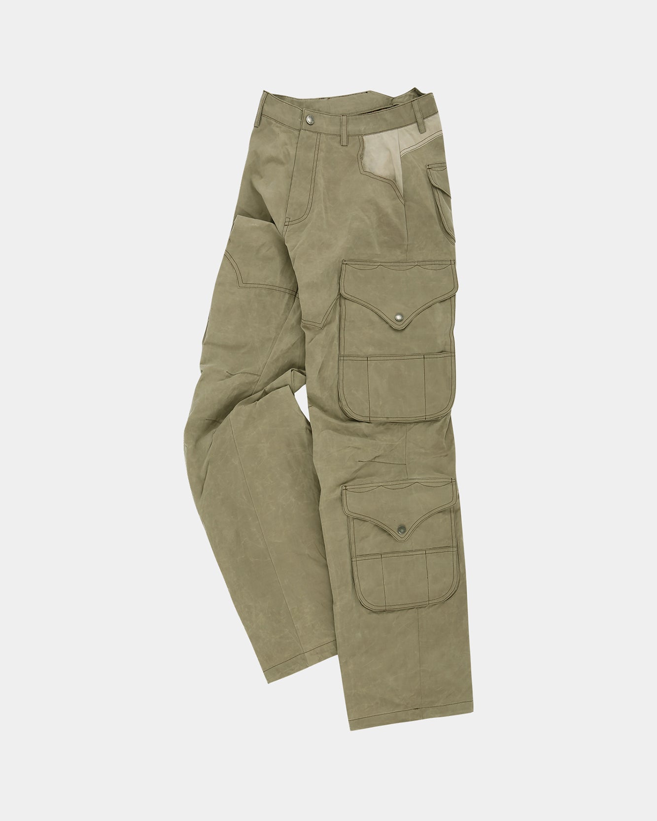【完売間近】ANDERSSON BELL Waxed Utility Pocket Cargo Pants WAXED UTILITY POCKET CARGO PANTS apa822w(BEIGE) – Andersson Bell
