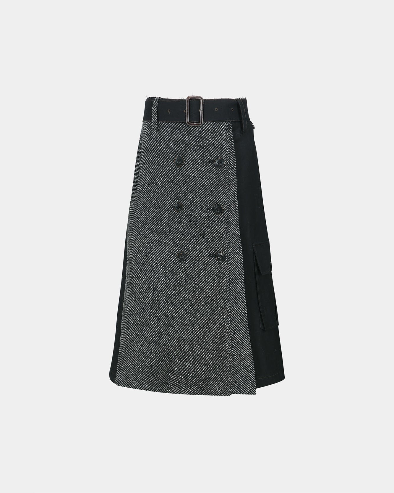 기타 WHITNEY TRENCH PLEATS SKIRT apa848w(BLACK)
