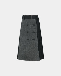 기타 WHITNEY TRENCH PLEATS SKIRT apa848w(BLACK)