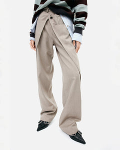 기타 WOOL WRAP PANTS apa857w(BEIGE)