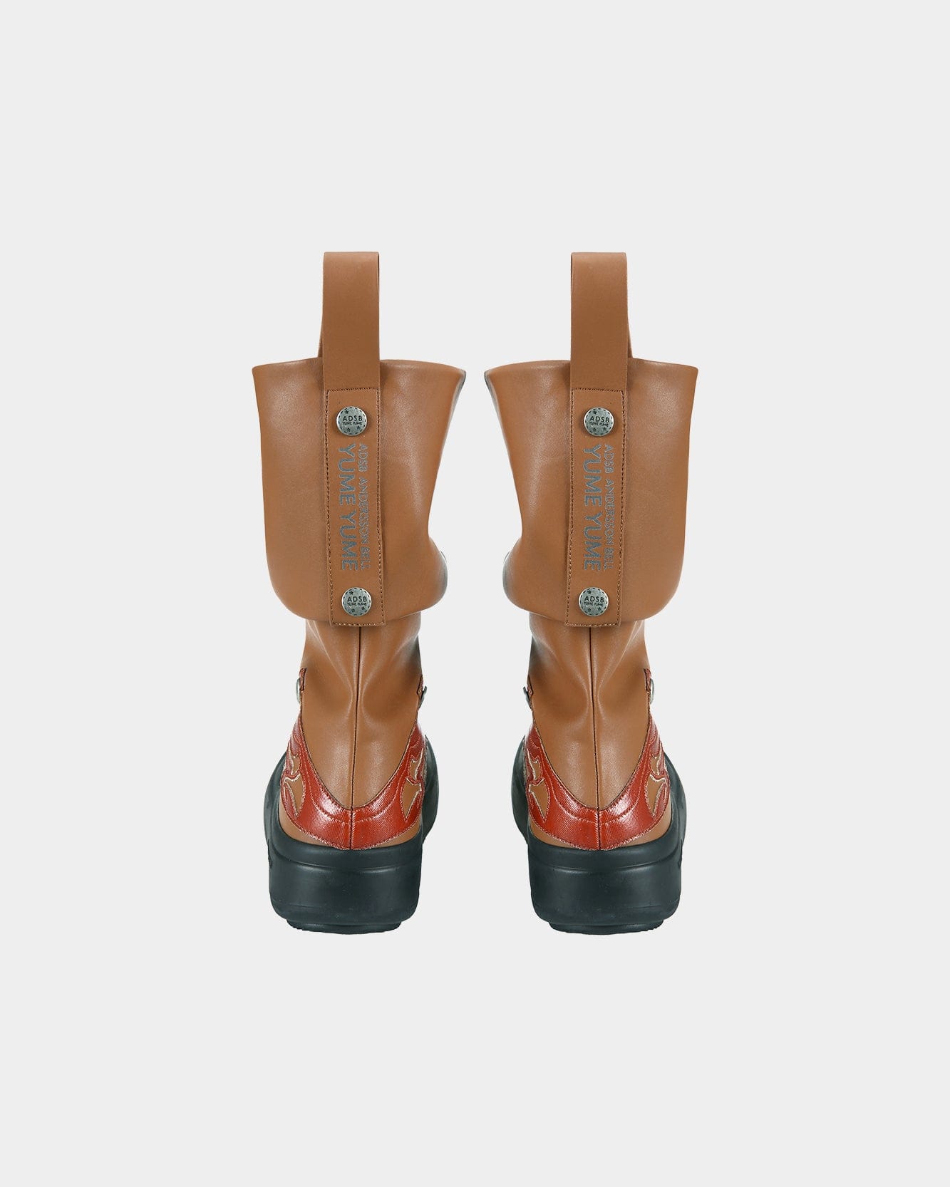 기타 YUME YUME X ADSB ANDERSSON BELL FISHERMAN BOOT LOW aaa508u(WESTERN BROWN)