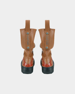 기타 YUME YUME X ADSB ANDERSSON BELL FISHERMAN BOOT LOW aaa508u(WESTERN BROWN)