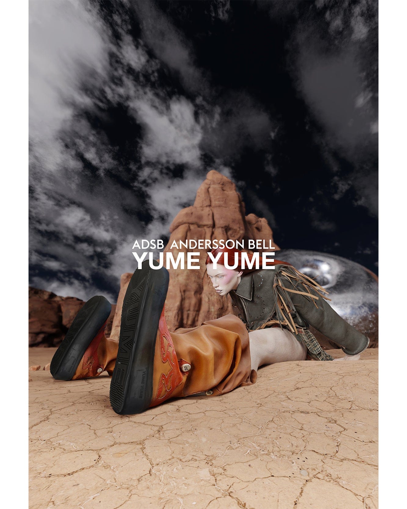 기타 YUME YUME X ADSB ANDERSSON BELL FISHERMAN BOOT LOW aaa508u(WESTERN BROWN)