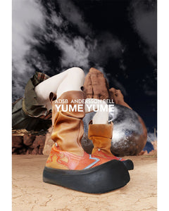 기타 YUME YUME X ADSB ANDERSSON BELL FISHERMAN BOOT LOW aaa508u(WESTERN BROWN)