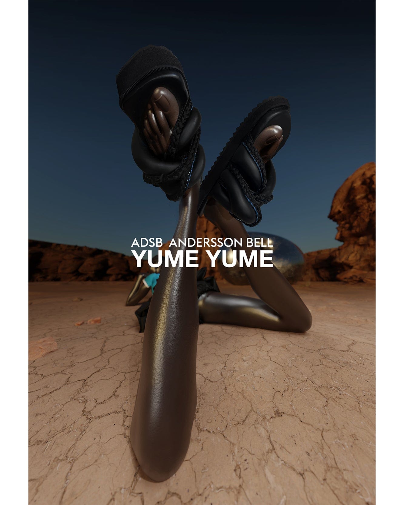기타 YUME YUME X ADSB ANDERSSON BELL TYRE SLIDE aaa507w(BLACK)