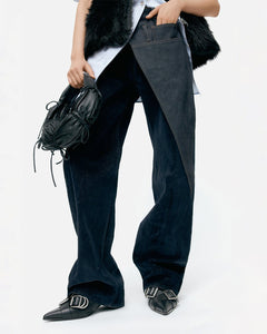 기타 ZOE WRAP PANTS apa850w(BLUE)