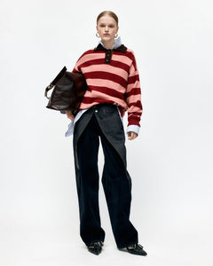 기타 ZOE WRAP PANTS apa850w(BLUE)