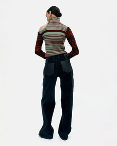 기타 ZOE WRAP PANTS apa850w(BLUE)