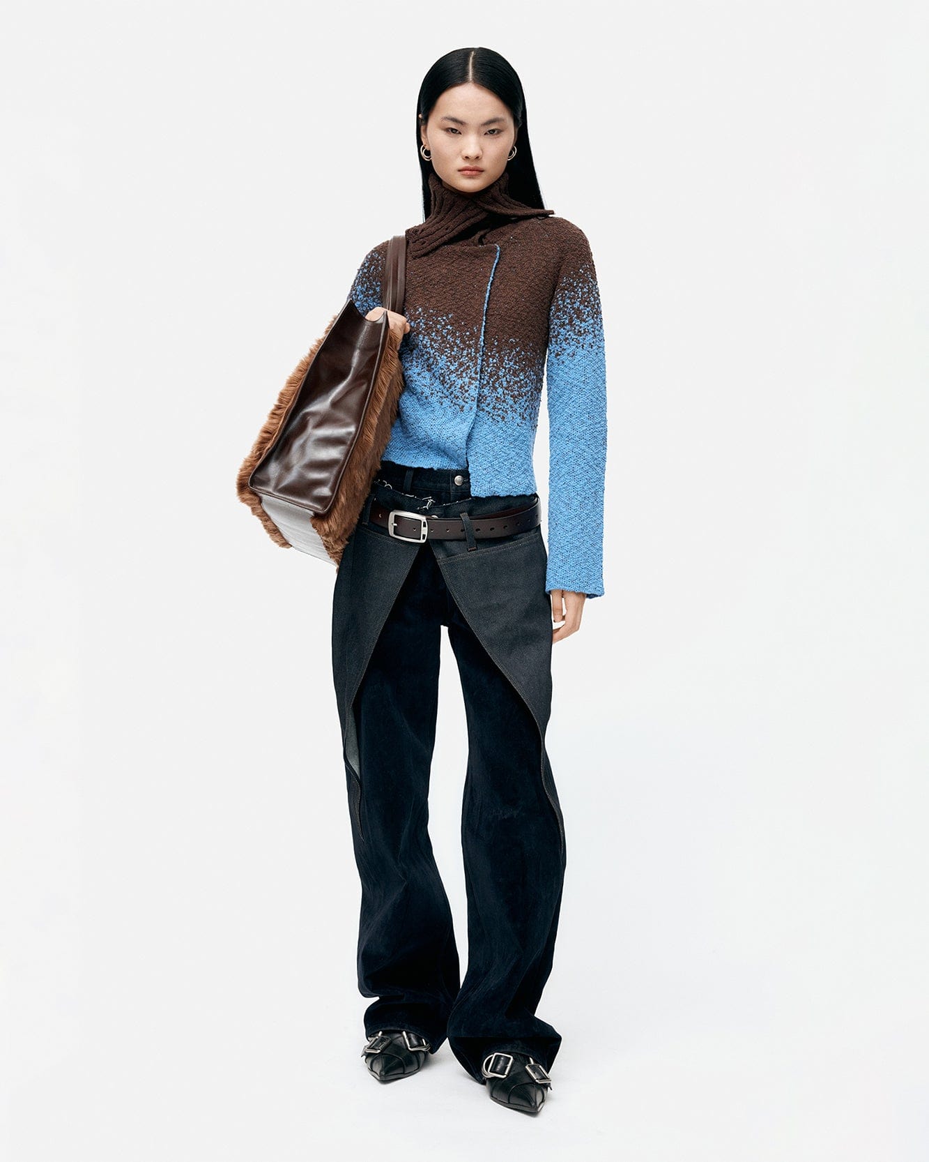 기타 ZOE WRAP PANTS apa850w(BLUE)