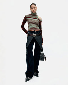 기타 ZOE WRAP PANTS apa850w(BLUE)
