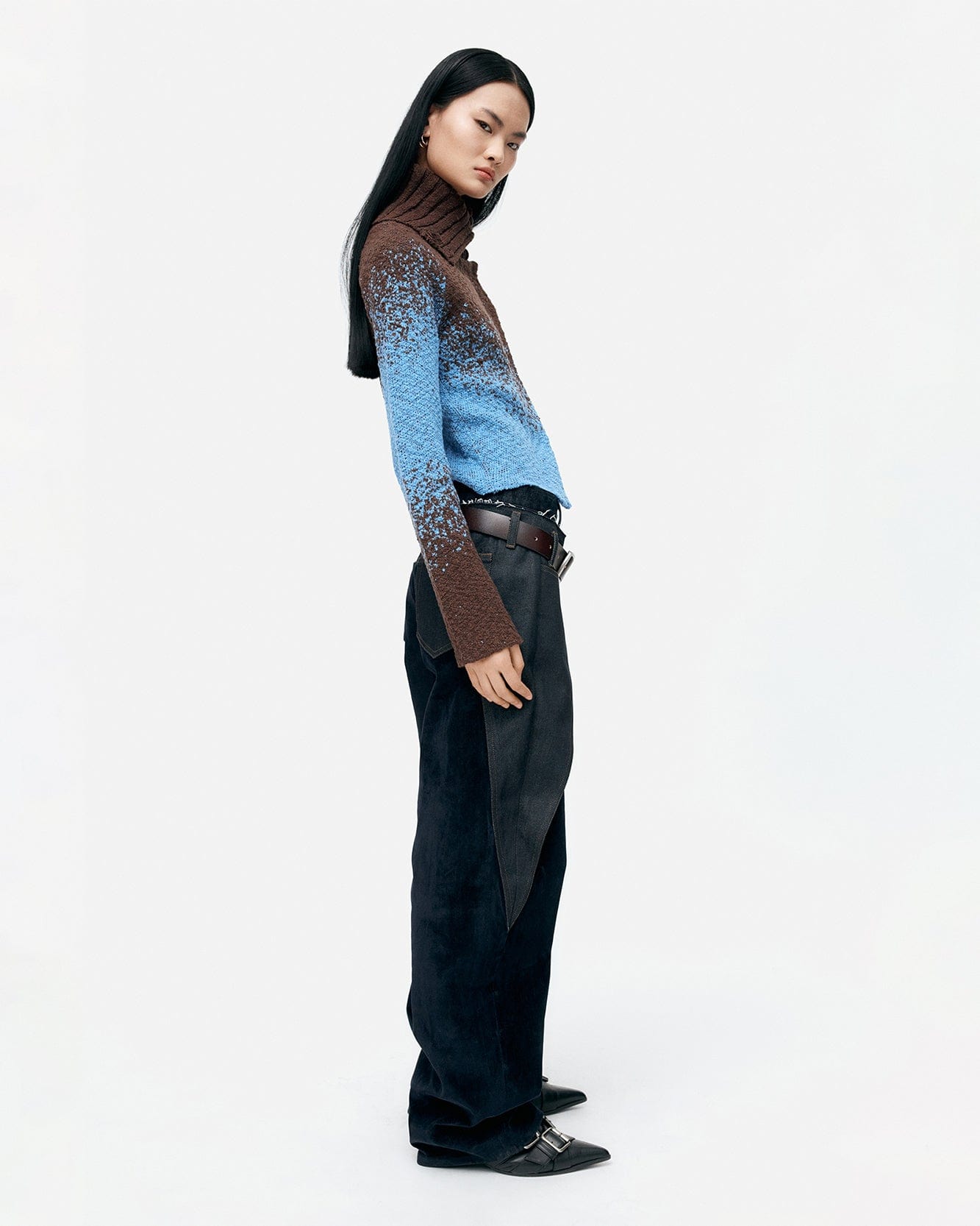 기타 ZOE WRAP PANTS apa850w(BLUE)